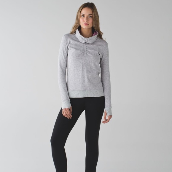Lululemon reversible cowl neck cinched pullover - Picture 2 of 16
